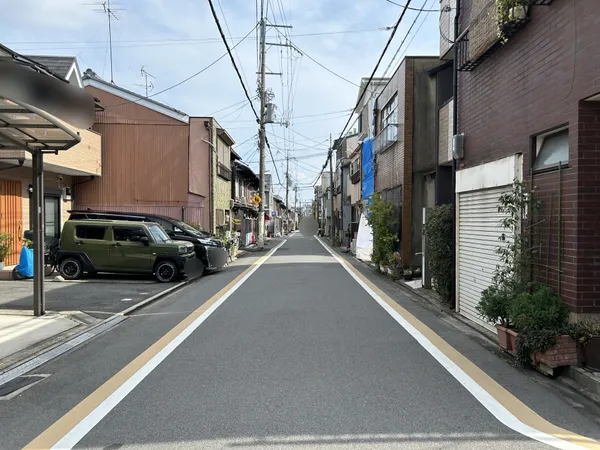 前面道路