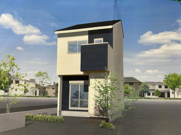左京区下鴨松ノ木町 外観パース図 左京区下鴨松ノ木町 外観パース図