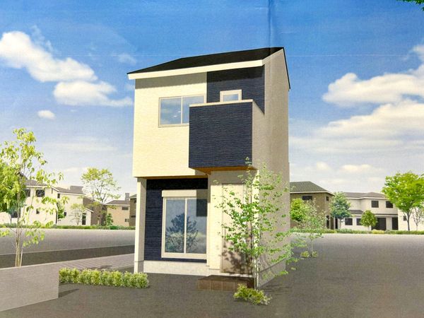 左京区下鴨松ノ木町 外観パース図 左京区下鴨松ノ木町 外観パース図