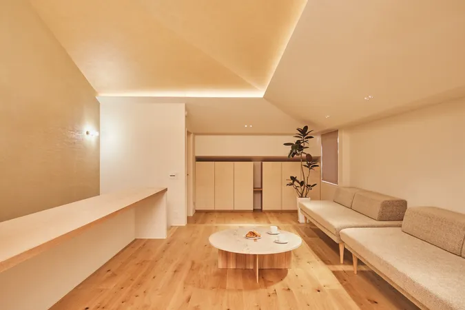 フリースペース(約11帖)※室内写真の家具・照明等の調度類は価格に含まれません。