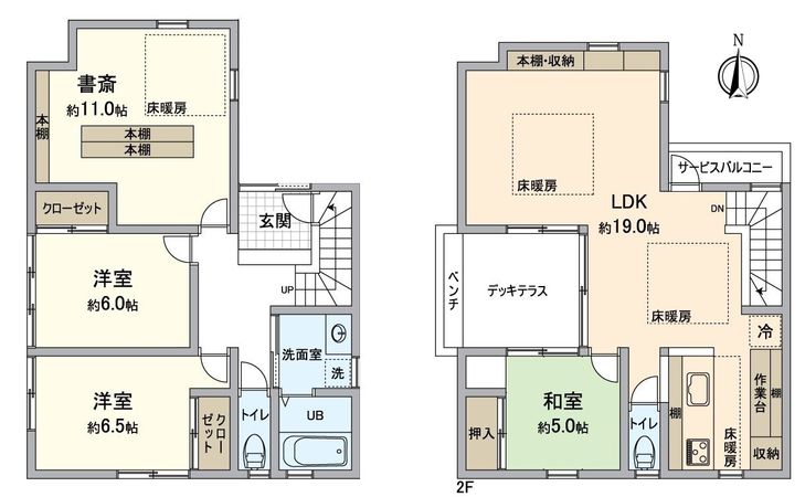 上京区白竹町 間取図(平面図) 上京区白竹町 間取図(平面図)