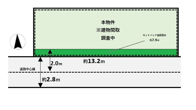 中京区聚楽廻松下町 間取図(平面図) 中京区聚楽廻松下町 間取図(平面図)