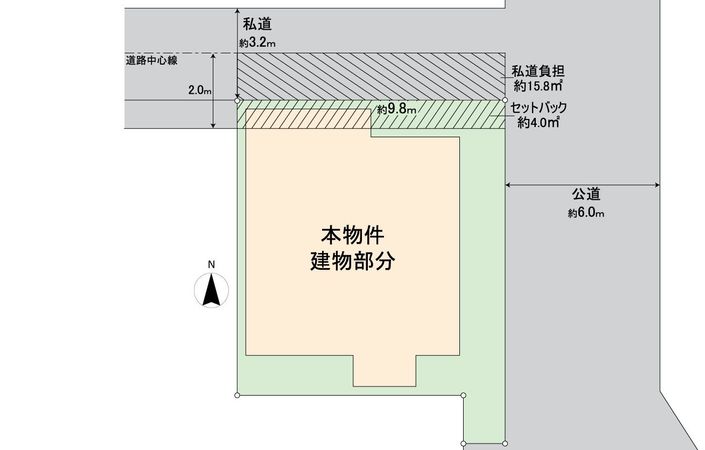 南区東九条東岩本町 区画図
