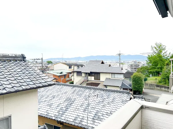 2階ベランダからの眺望