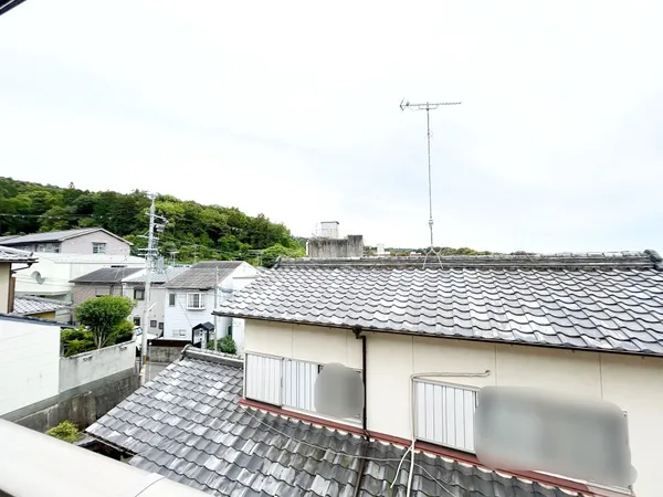 2階ベランダからの眺望