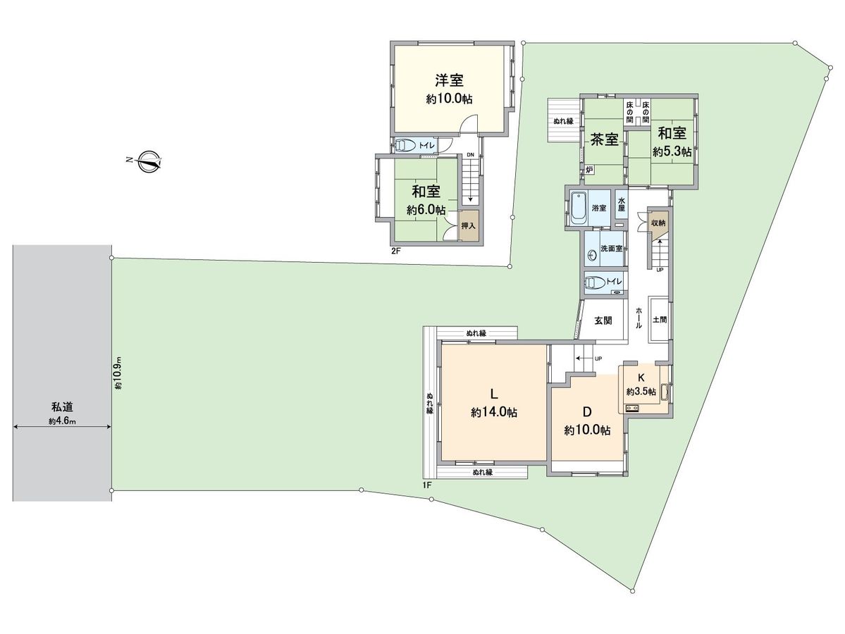 間取図(平面図)