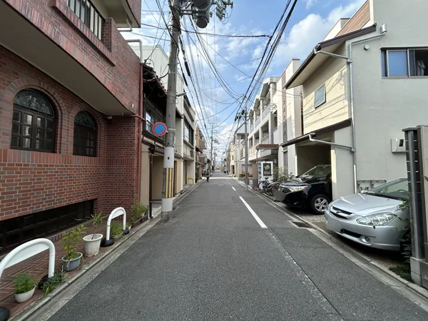 前面道路