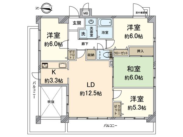 間取図(平面図)