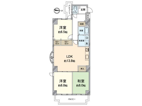 間取図(平面図)