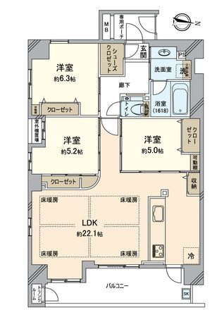間取図(平面図)