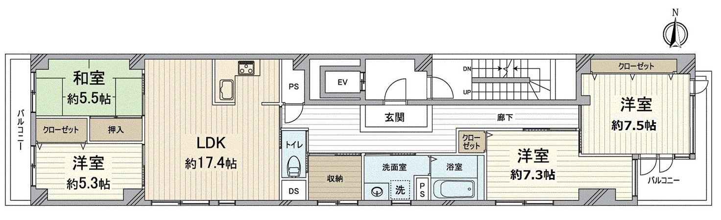 間取図(平面図)