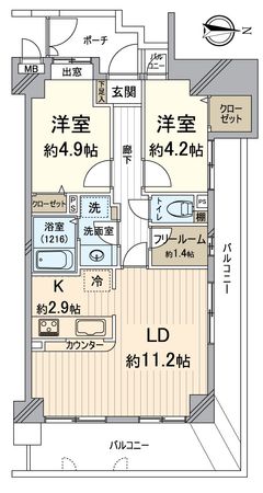 間取図(平面図)