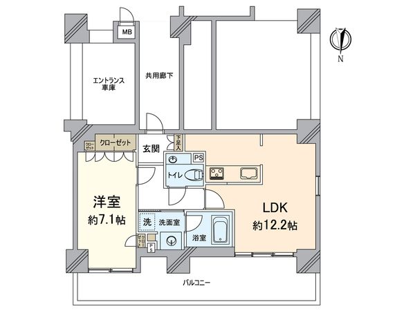 間取図(平面図)