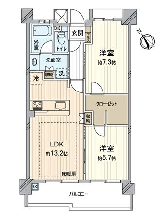 間取図(平面図)