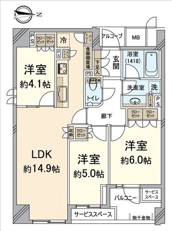間取図(平面図)
