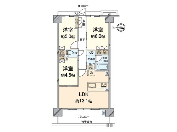 間取図(平面図)