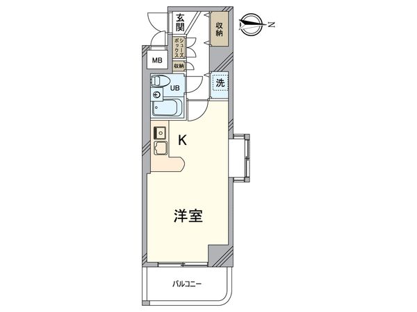 デ・リード河原町 間取図(平面図) デ・リード河原町 間取図(平面図)