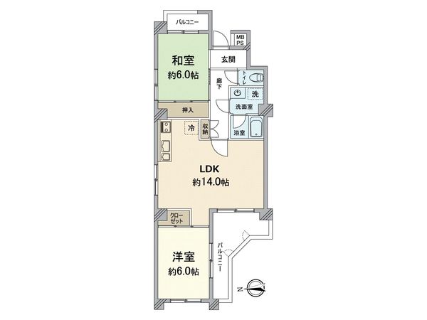 間取図(平面図)