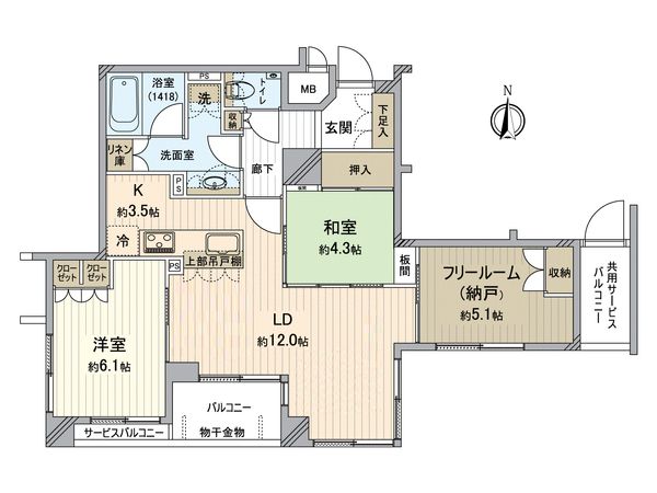 間取図(平面図)