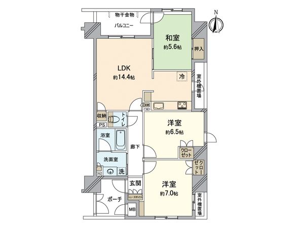 間取図(平面図)