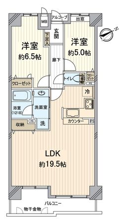 イーグルコート小野 間取図(平面図) イーグルコート小野 間取図(平面図)