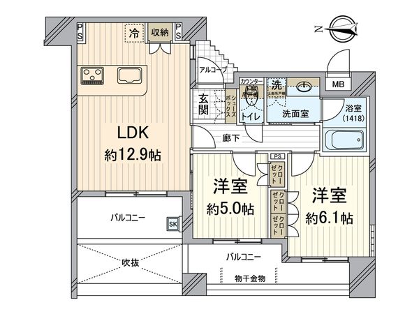 間取図(平面図)