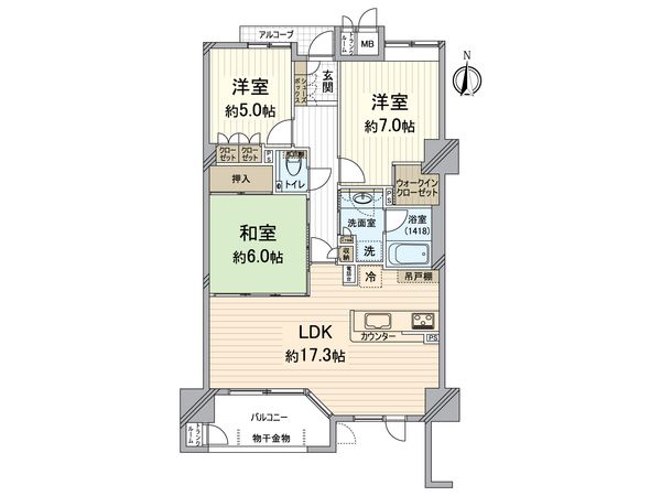 間取図(平面図)