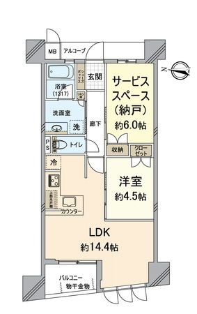 レ・ジェイド京都堀川 間取図(平面図) レ・ジェイド京都堀川 間取図(平面図)