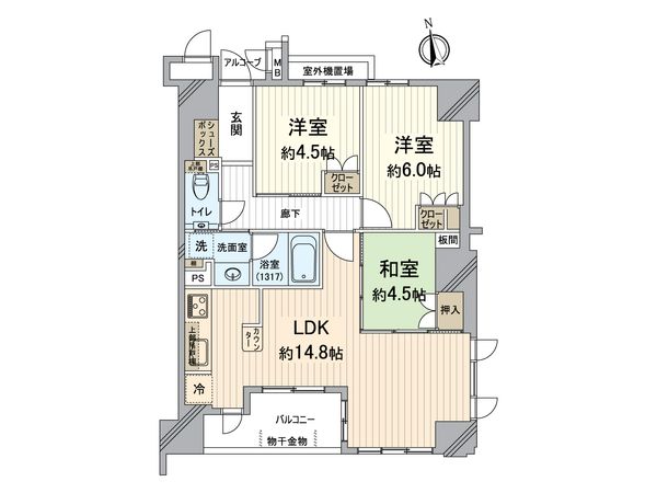間取図(平面図)