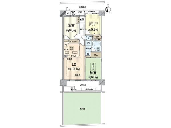間取図(平面図)