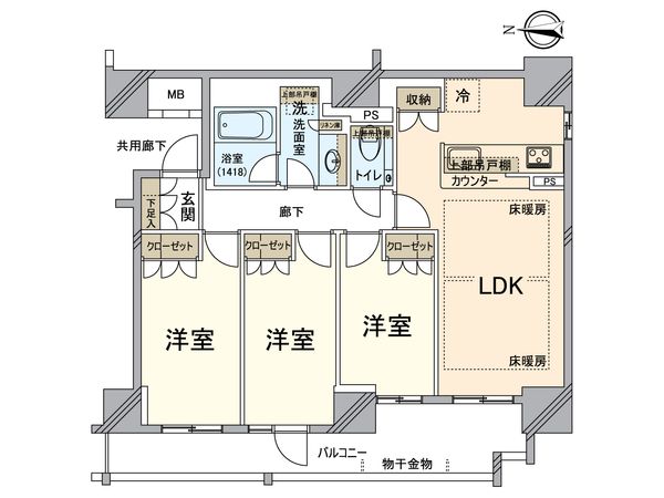間取図(平面図)