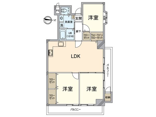 間取図(平面図)