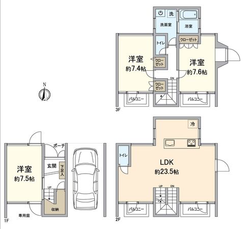 プリオーレ27二条駅前 間取図(平面図) プリオーレ27二条駅前 間取図(平面図)