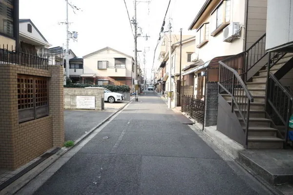 前面道路