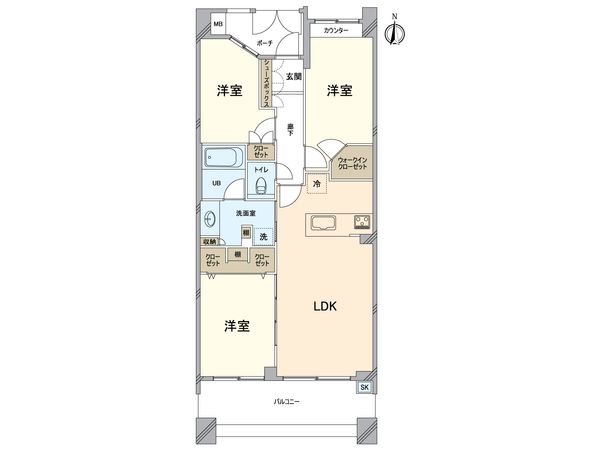 間取図(平面図)