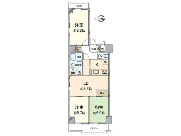 間取図(平面図)