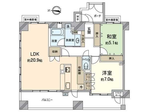 間取図(平面図)