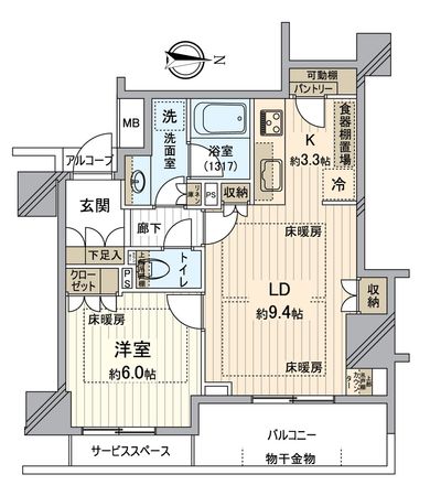 間取図(平面図)