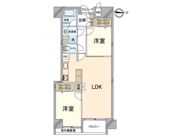 間取図(平面図)