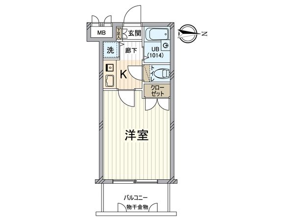 リーガル京都五条烏丸 間取図(平面図) 間取図(平面図)