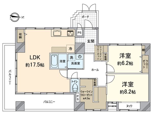 グラン・ドムール丹波口 間取図(平面図) 間取図(平面図)