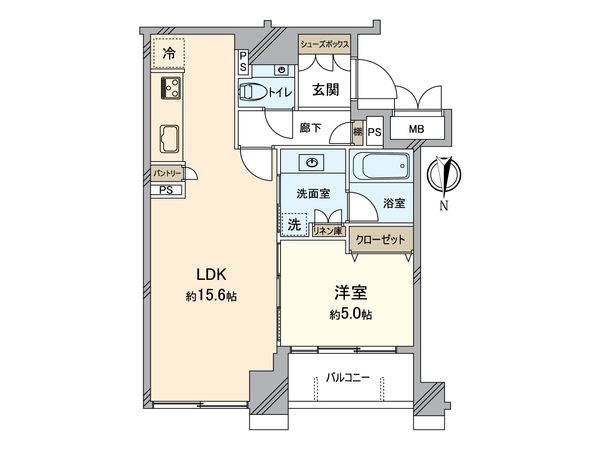 THERESIDENCE京都東洞院四条 間取図(平面図) 間取図(平面図)