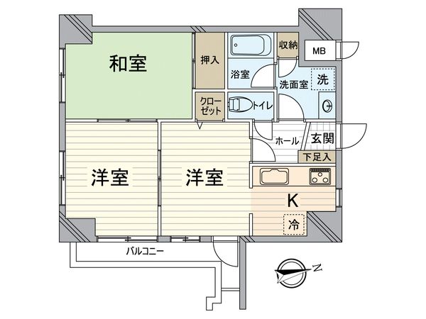 ライオンズマンション京都河原町 間取図(平面図) 間取図(平面図)