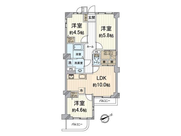 コスモトゥデイ 間取図(平面図) コスモトゥデイ 間取図(平面図)
