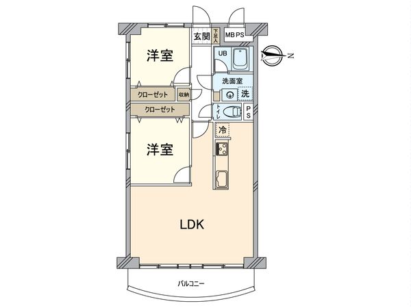 壬生川団地 間取図(平面図) 壬生川団地 間取図(平面図)