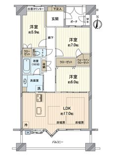 間取図(平面図)