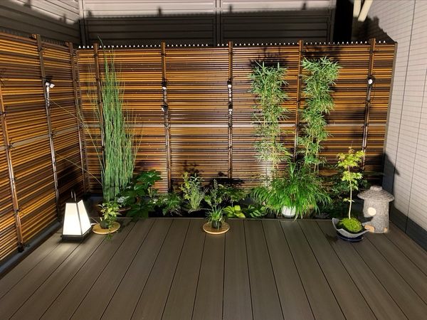 ジアーバネックス京都四条烏丸テラス 庭