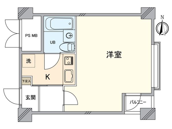 グランドパレス堀川 間取図(平面図) 間取図(平面図)
