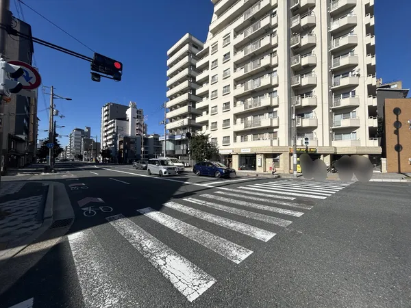 前面道路