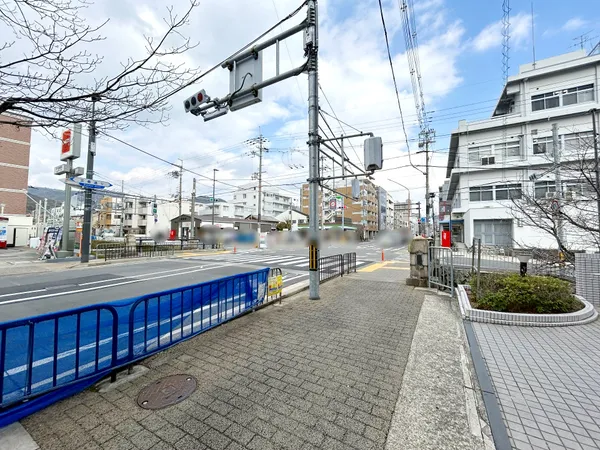 前面道路(東を望む)